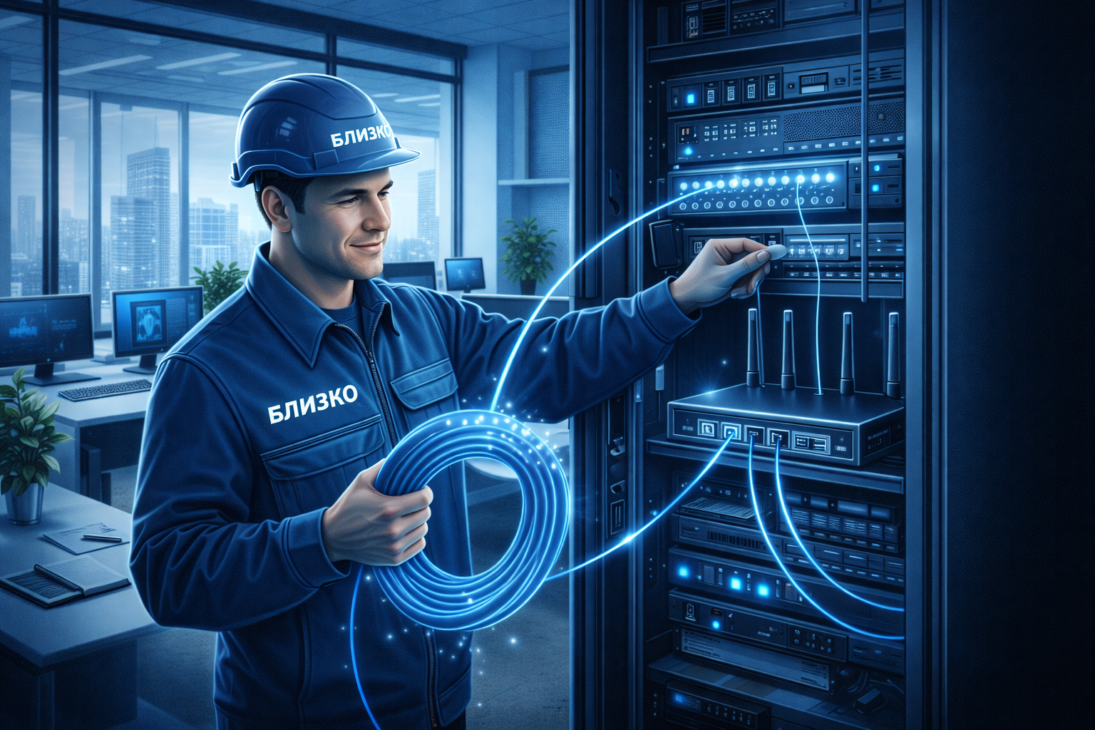 подключить интернет в офисе без простоев